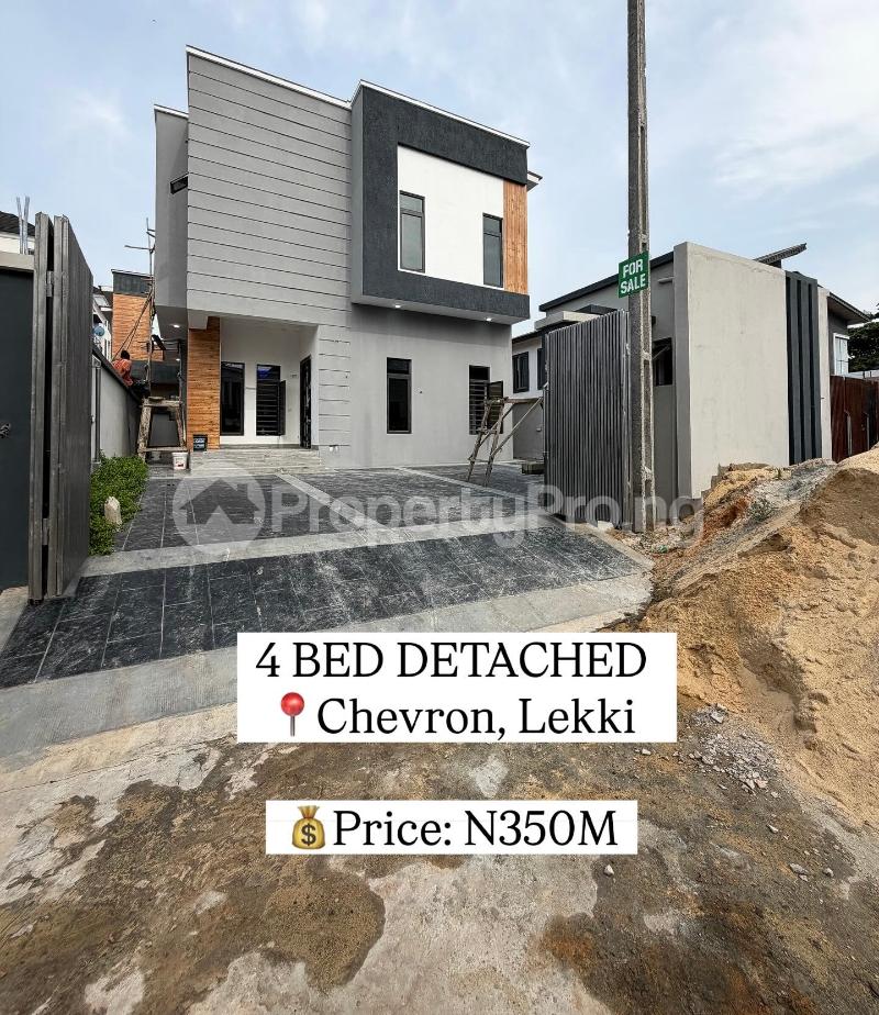 4 bedroom House for sale Chevron Lekki Lagos