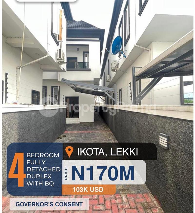 4 bedroom House for sale Ikota Lekki Lagos