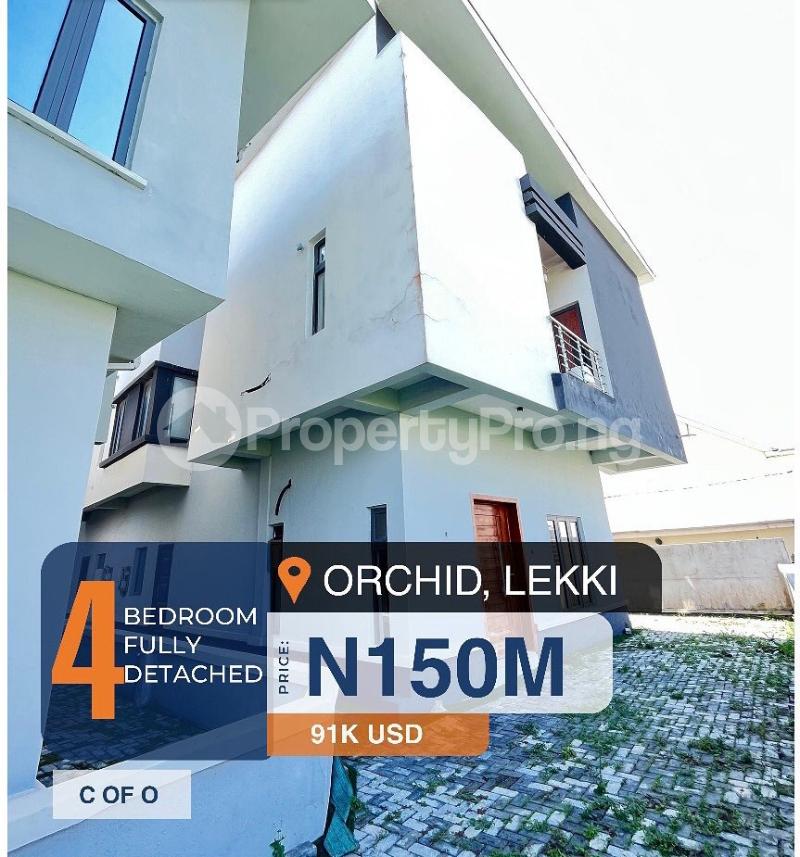 4 bedroom House for sale orchid Lekki Lagos