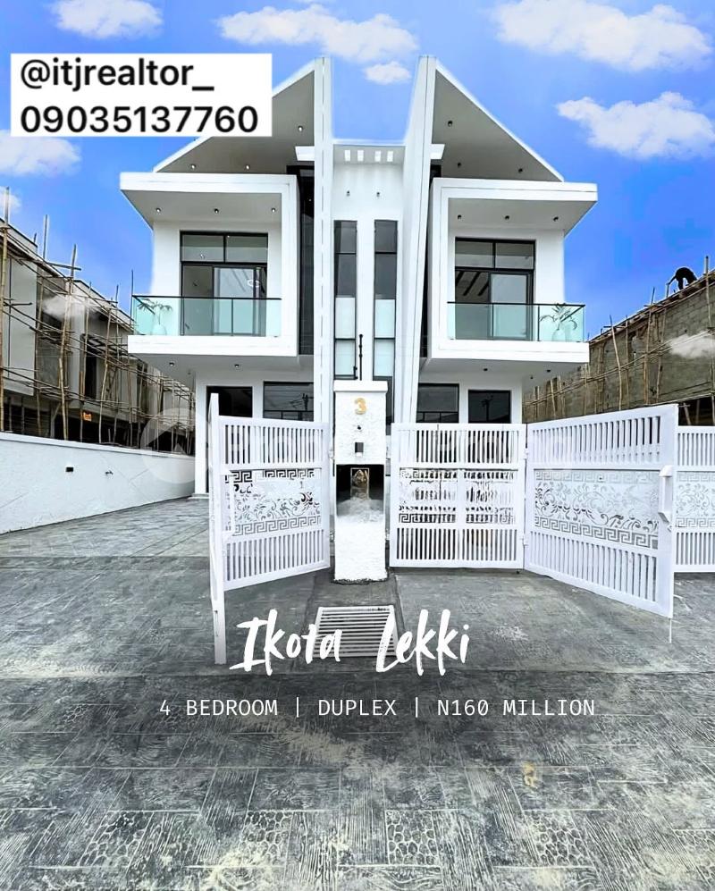 4 bedroom House for sale Ikota Lekki Lagos