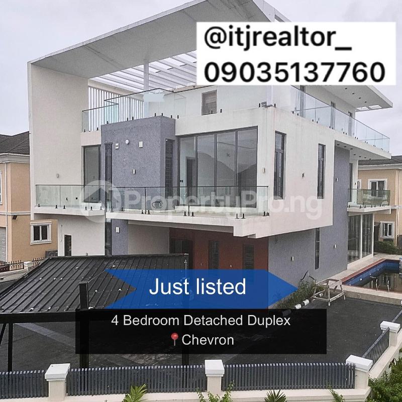 4 bedroom House for sale chevron Lekki Lagos