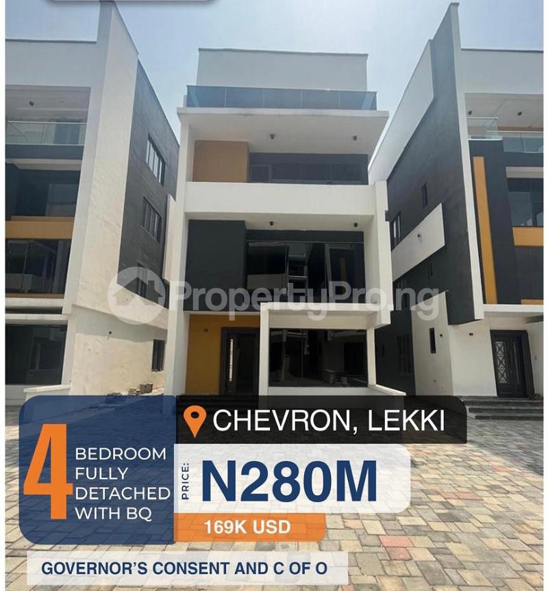 4 bedroom House for sale chevron Lekki Lagos