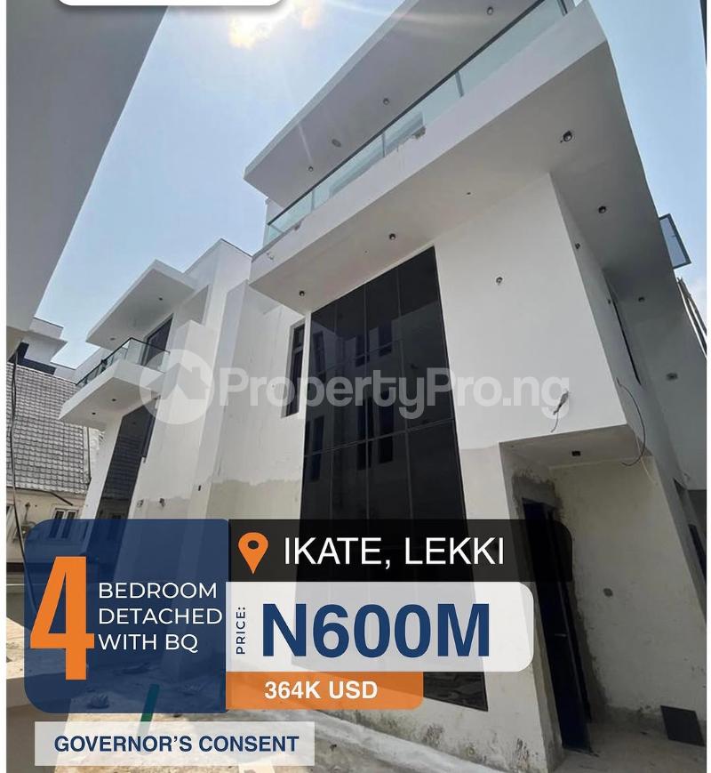 4 bedroom House for sale Ikate Lekki Lagos
