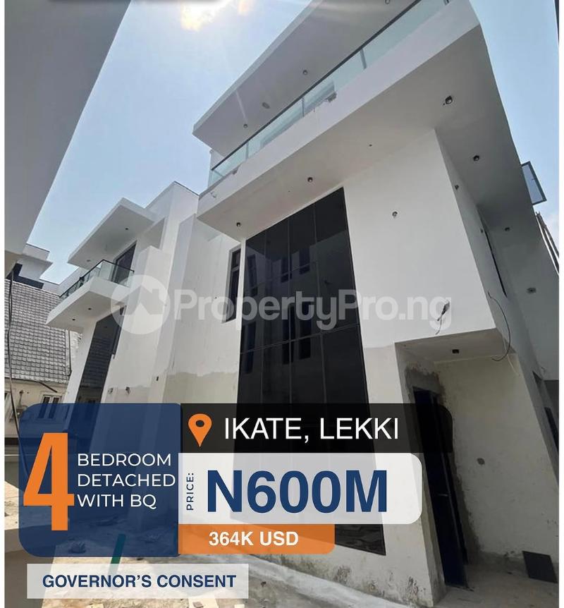 4 bedroom House for sale Ikate Lekki Lagos