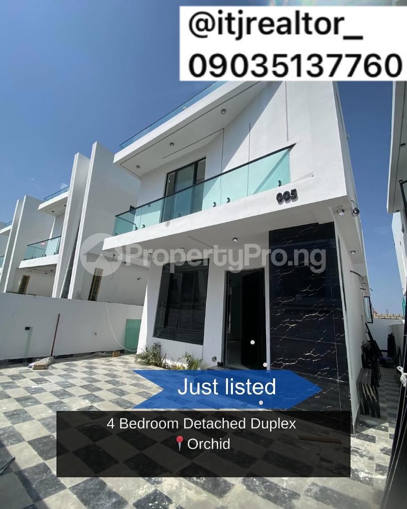 4 bedroom House for sale orchid Lekki Lagos