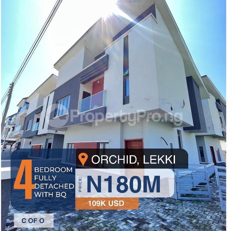 4 bedroom House for sale orchid Lekki Lagos