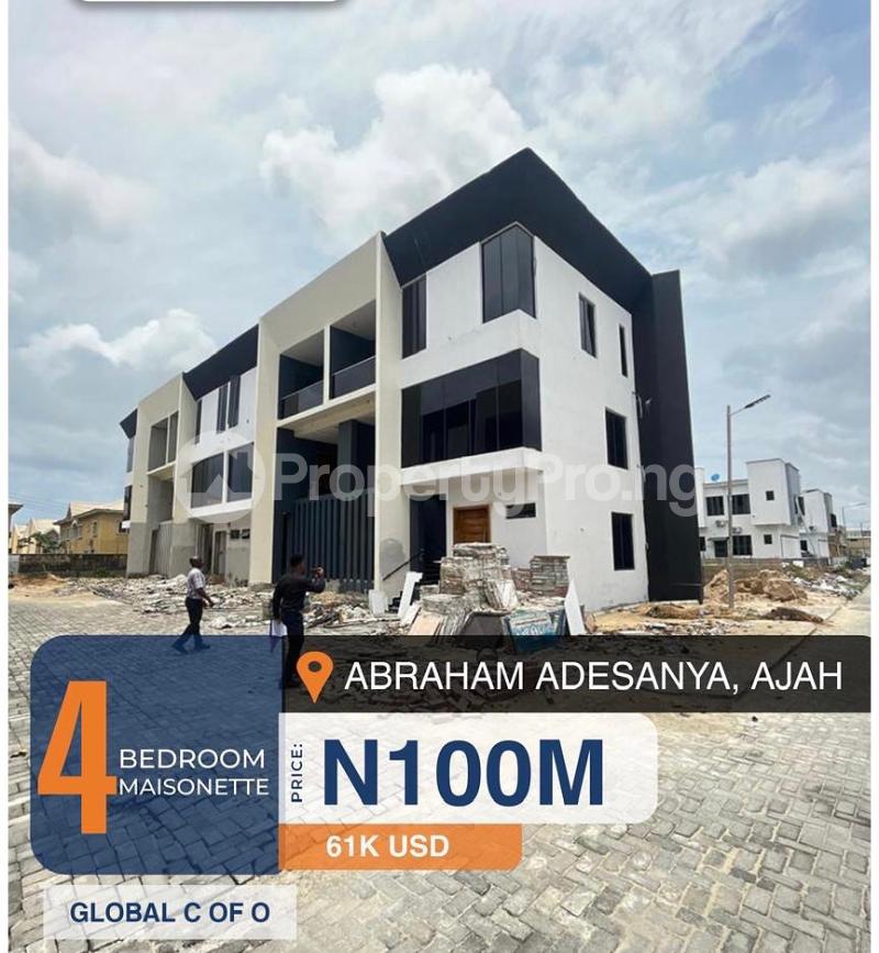4 bedroom House for sale Abraham adesanya estate Ajah Lagos - 0