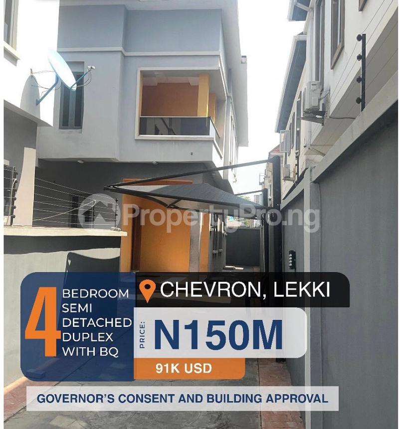 4 bedroom House for sale chevron Lekki Lagos