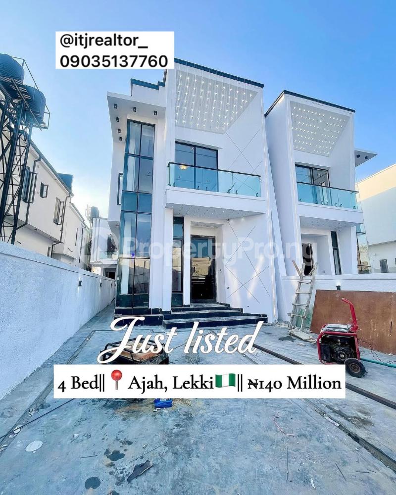 4 bedroom House for sale Ajah Lagos
