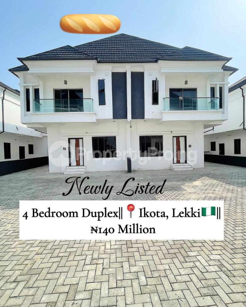 4 bedroom House for sale Ikota Lekki Lagos