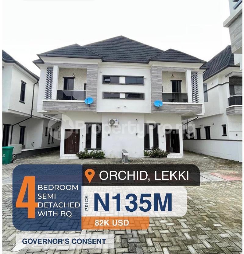 4 bedroom House for sale orchid Lekki Lagos
