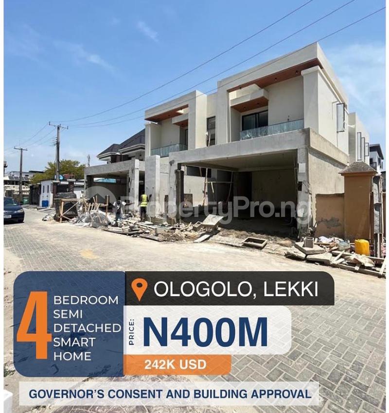 4 bedroom House for sale Ologolo Lekki Lagos