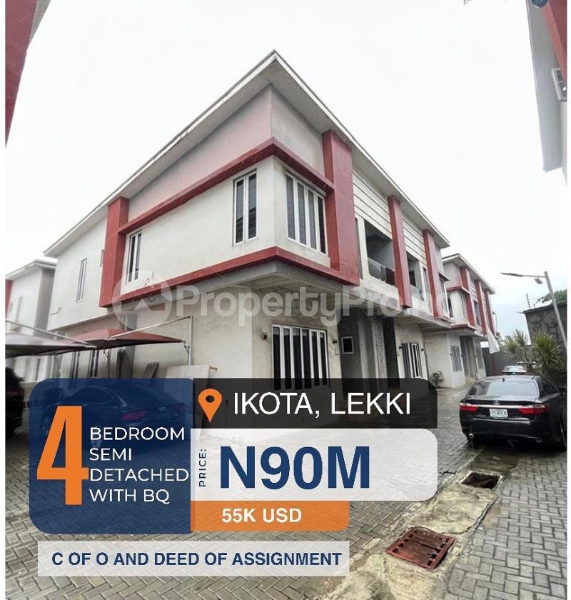 4 bedroom House for sale Ikota Lekki Lagos