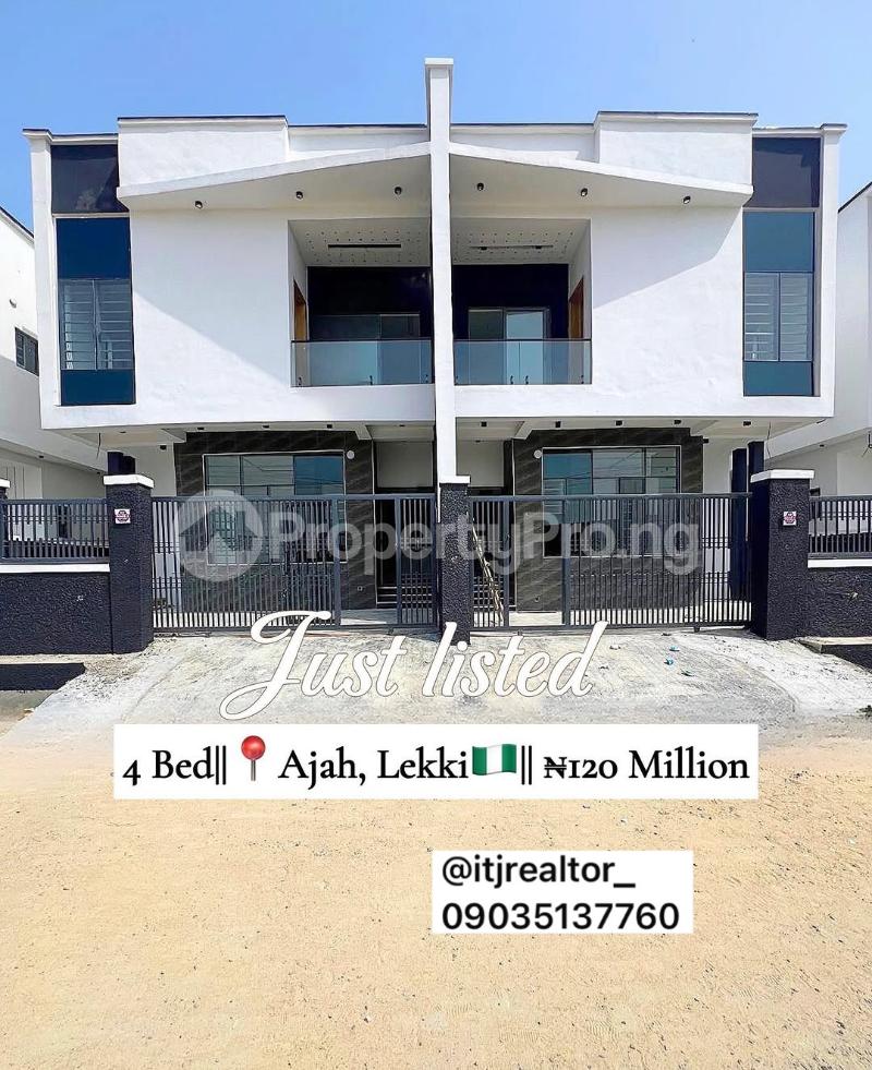4 bedroom House for sale Ajah Lagos