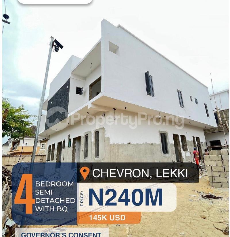 4 bedroom House for sale chevron Lekki Lagos