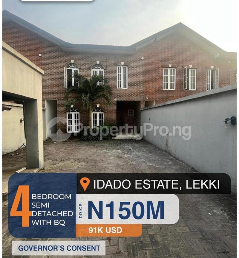 4 bedroom House for sale Idado Lekki Lagos