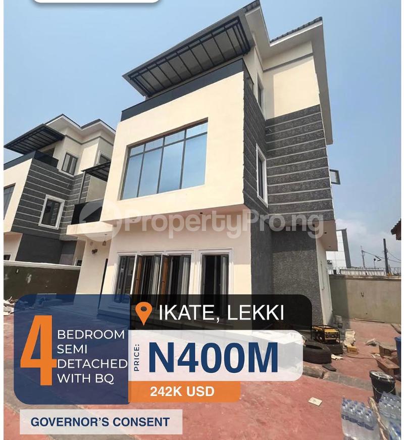 4 bedroom House for sale Ikate Lekki Lagos