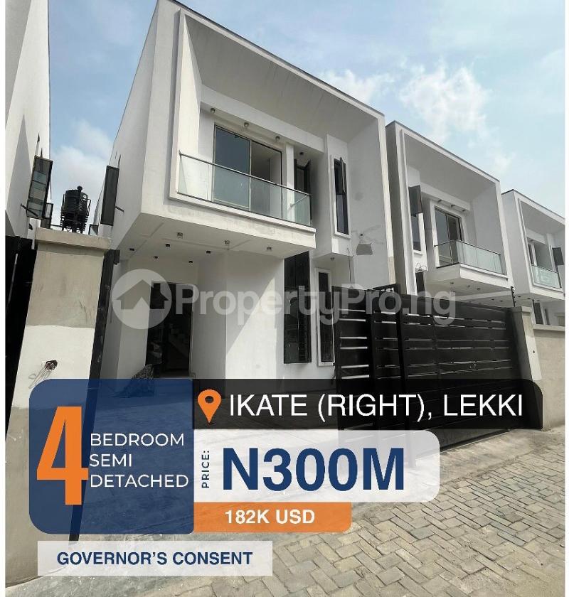 4 bedroom House for sale Ikate Lekki Lagos