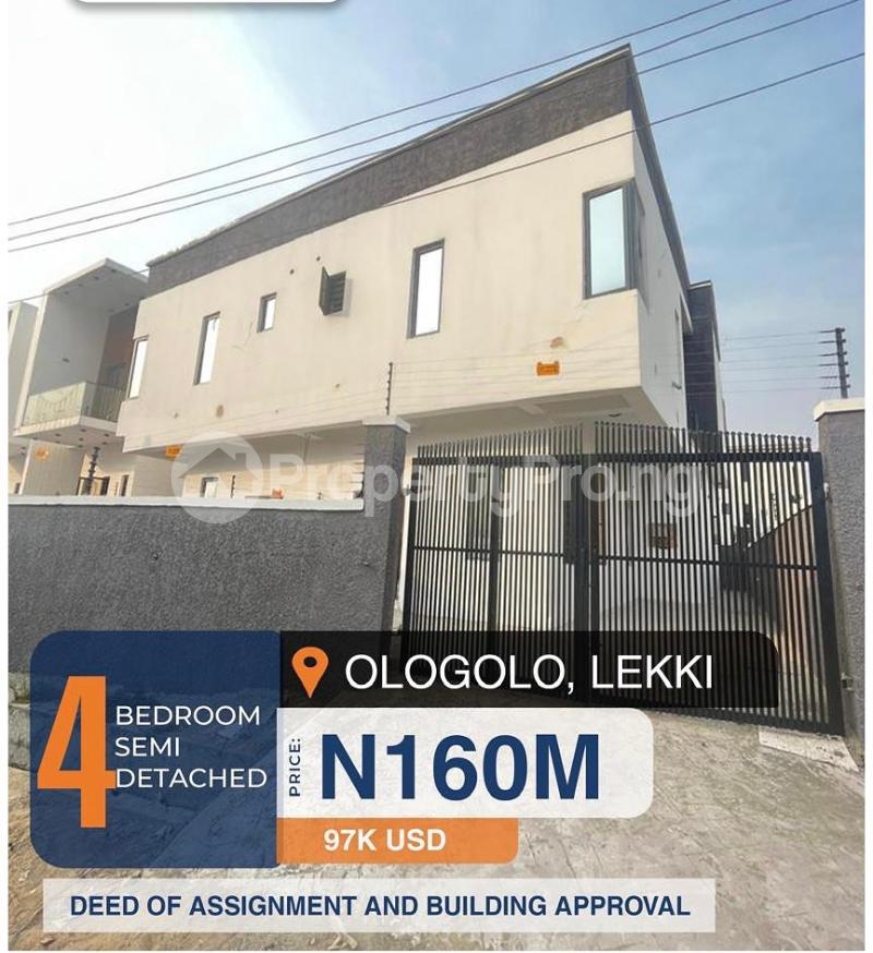 4 bedroom House for sale Ologolo Lekki Lagos - 0