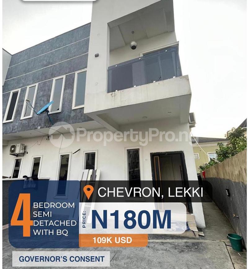 4 bedroom House for sale chevron Lekki Lagos