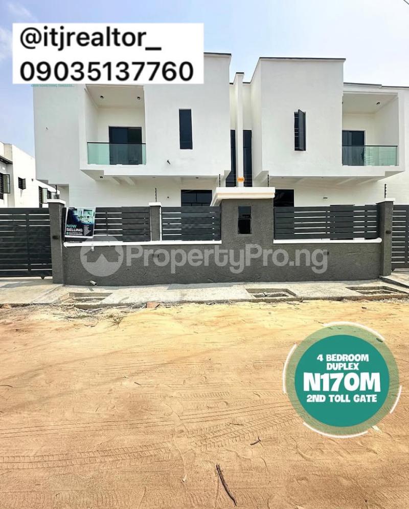 4 bedroom House for sale 2nd Toll Gate Lekki Lagos - 0