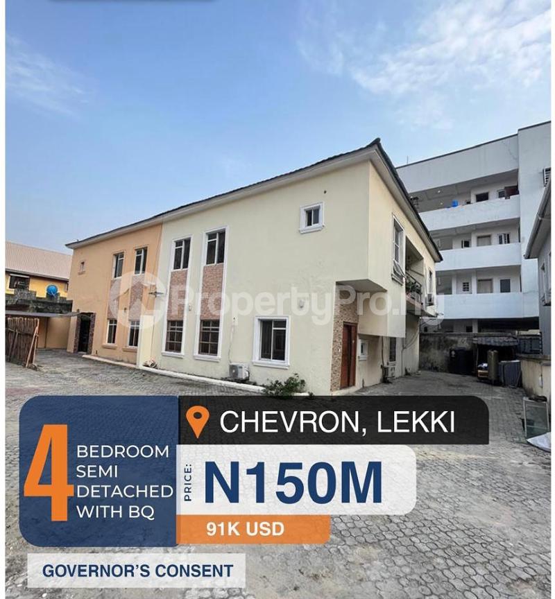4 bedroom House for sale chevron Lekki Lagos