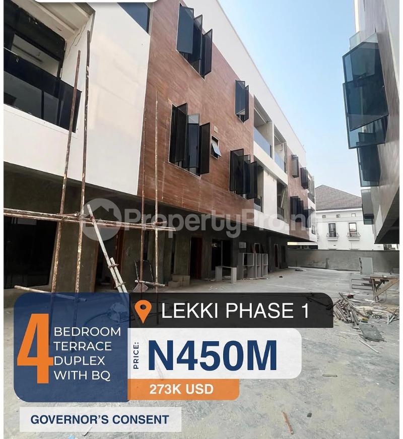 4 bedroom House for sale Lekki Phase 1 Lekki Lagos