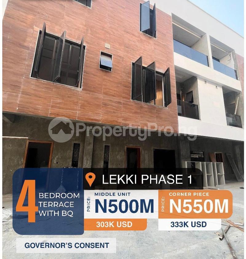4 bedroom House for sale Lekki Phase 1 Lekki Lagos