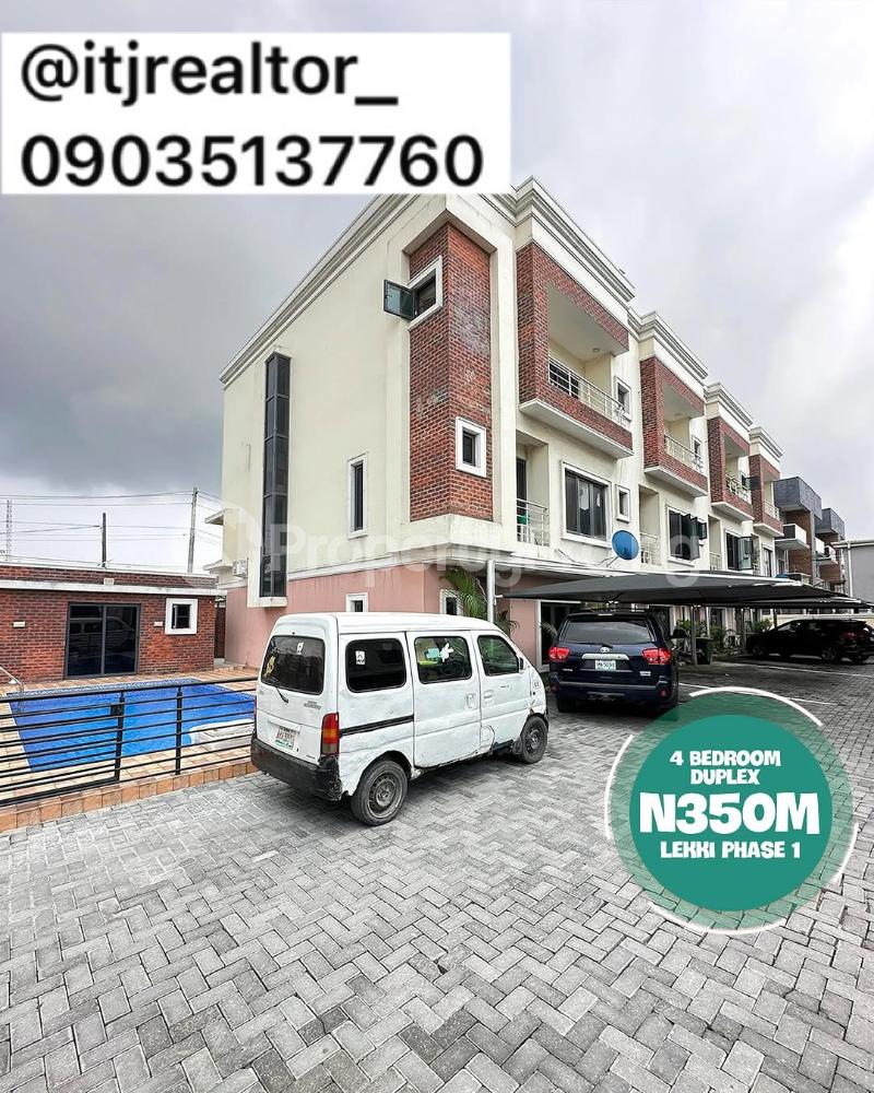 4 bedroom House for sale Lekki Phase 1 Lekki Lagos