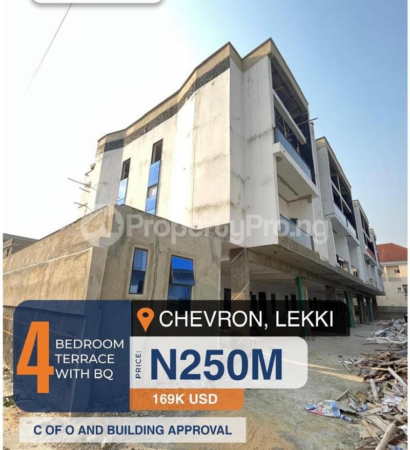 4 bedroom House for sale chevron Lekki Lagos - 0