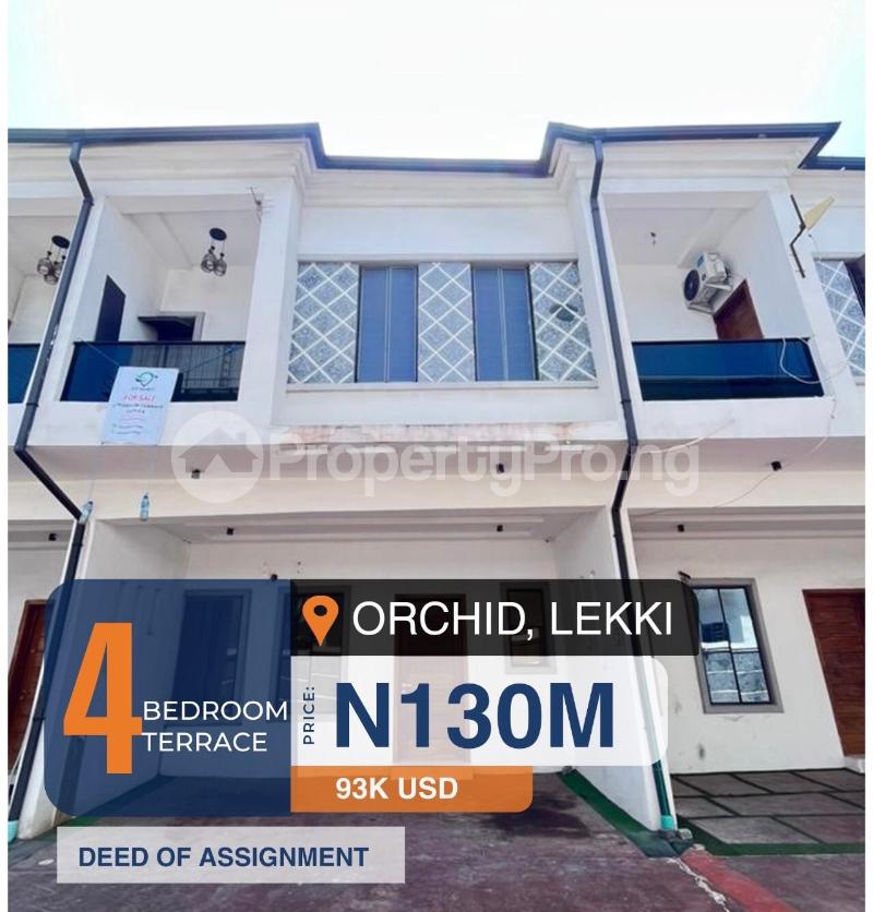 4 bedroom House for sale Orchid Lekki Lagos