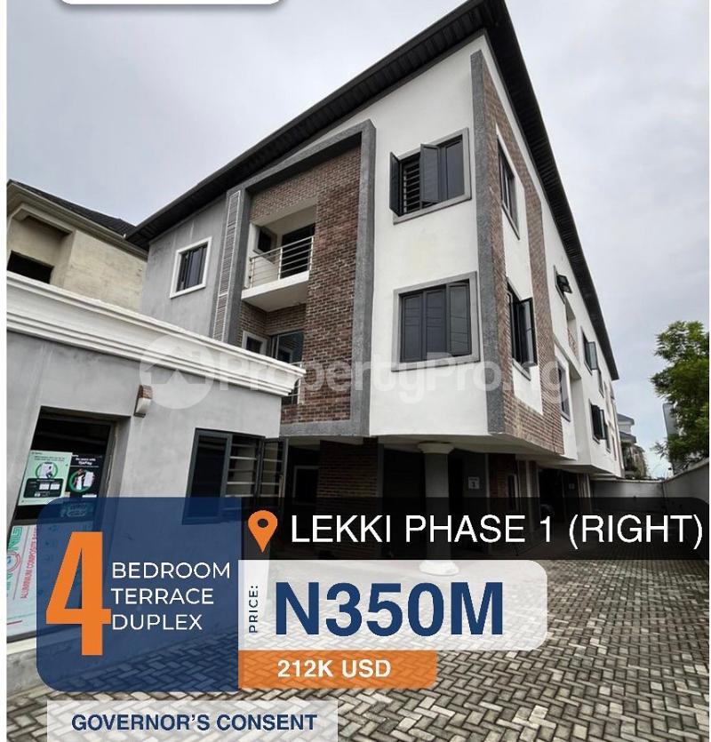 4 bedroom House for sale Lekki Phase 1 Lekki Lagos