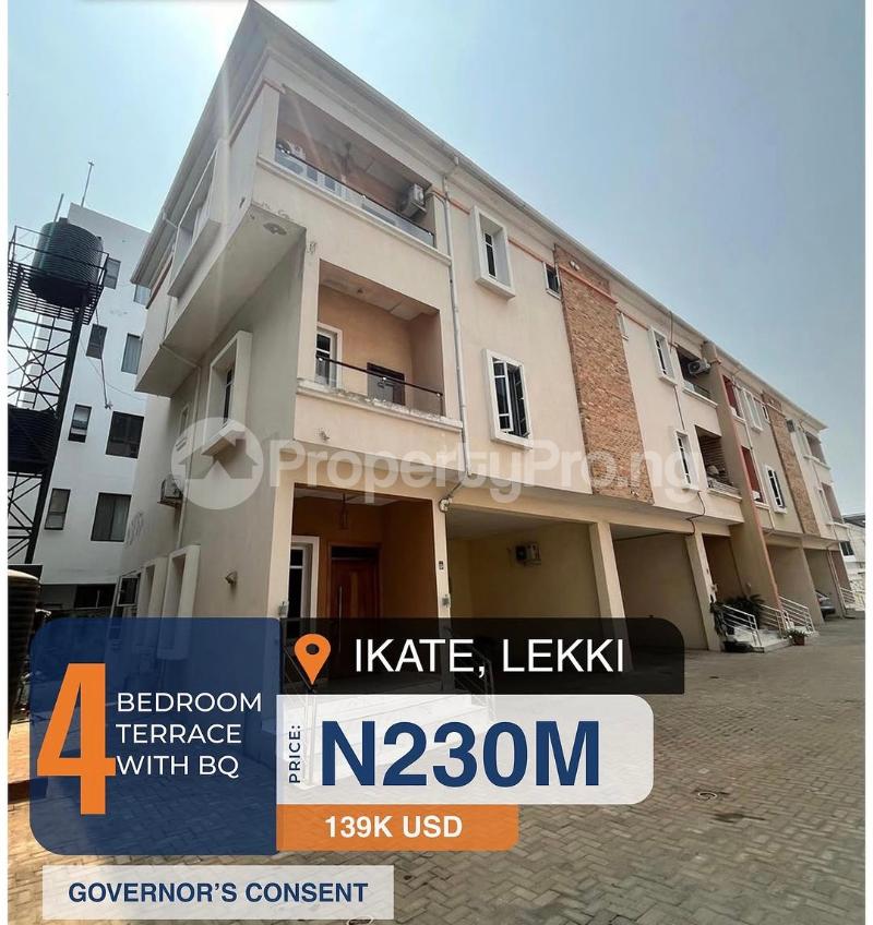 4 bedroom House for sale Ikate Lekki Lagos