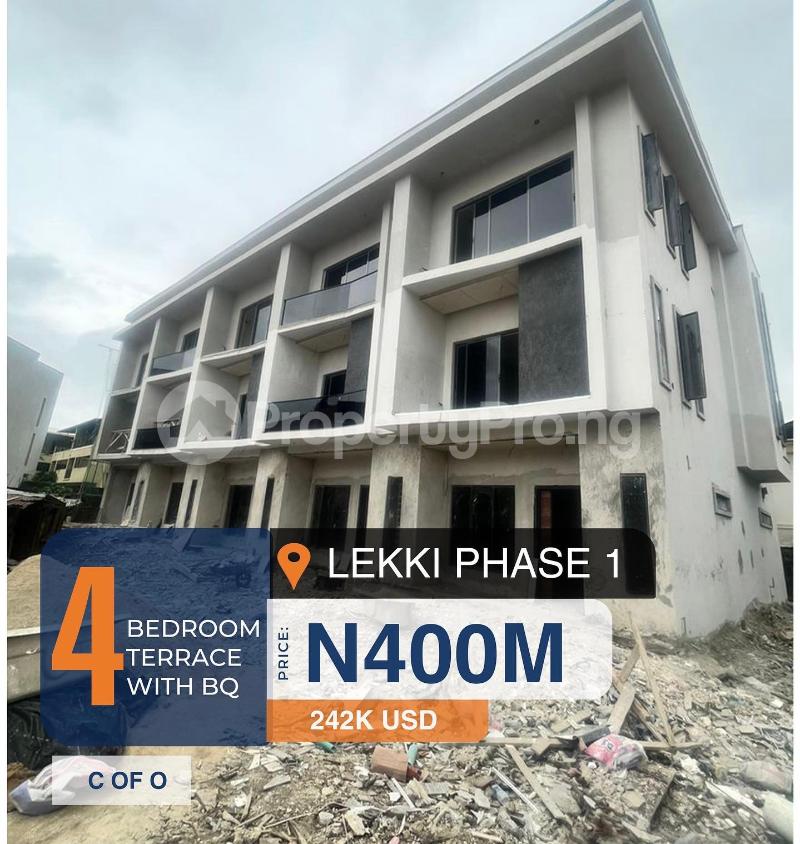 4 bedroom House for sale Lekki Phase 1 Lekki Lagos - 1