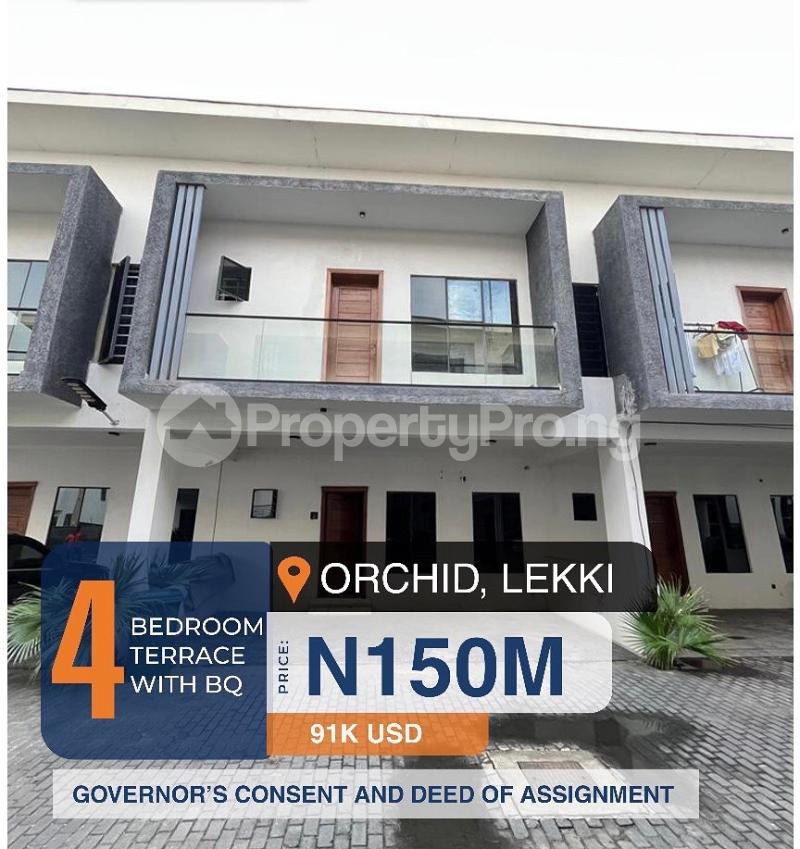4 bedroom House for sale orchid Lekki Lagos
