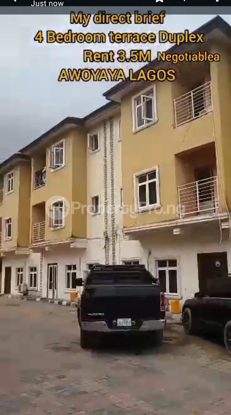 4 bedroom House for rent Awoyaya Ajah Lagos