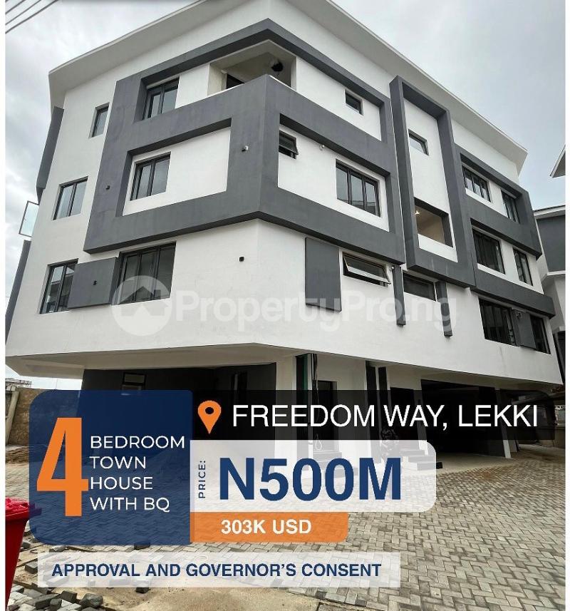 4 bedroom House for sale Freedom Way Lekki Lagos