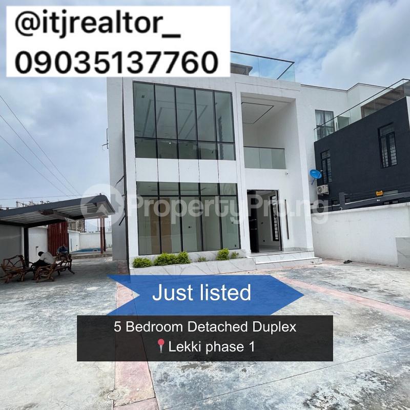 5 bedroom House for sale Lekki Phase 1 Lekki Lagos