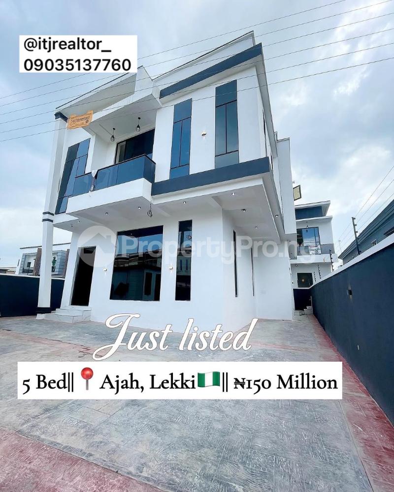 5 bedroom House for sale Ajah Lagos