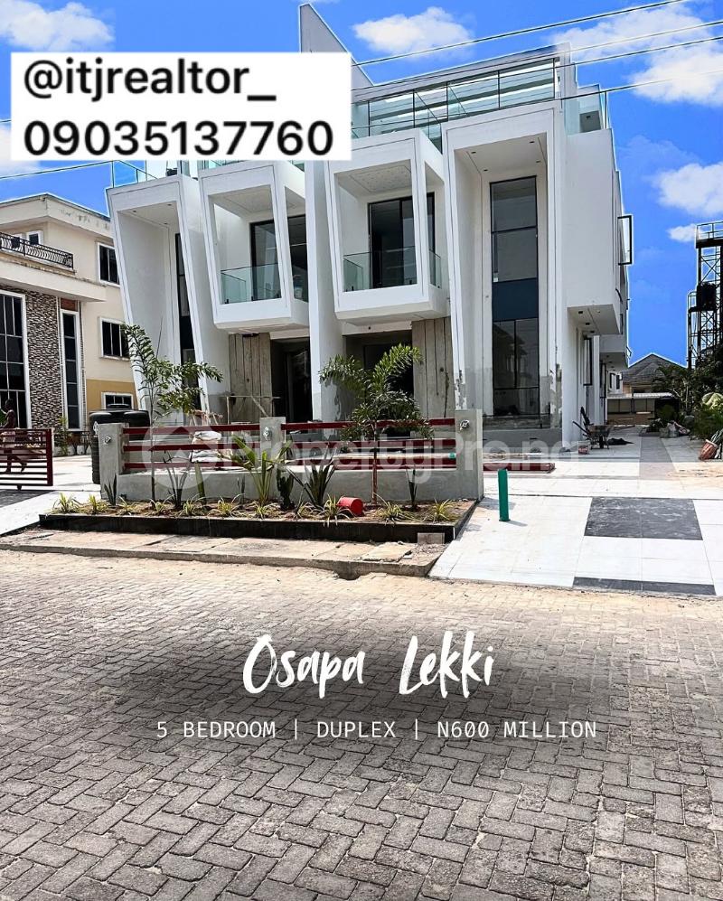 5 bedroom House for sale Osapa london Lekki Lagos