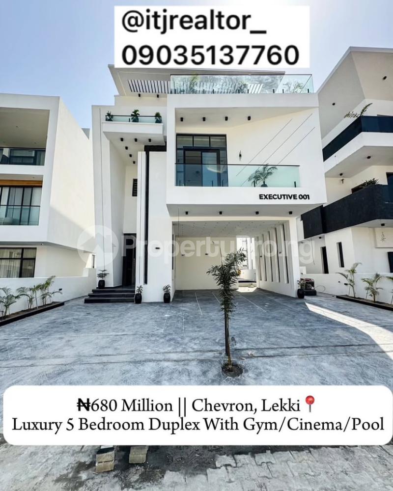 5 bedroom House for sale chevron Lekki Lagos