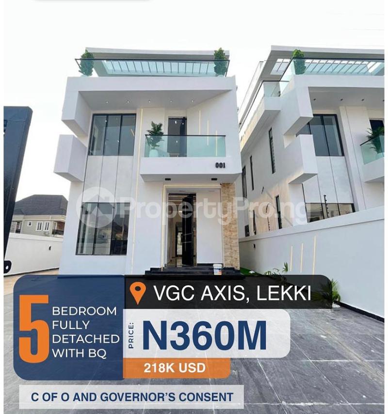 5 bedroom House for sale VGC Lekki Lagos