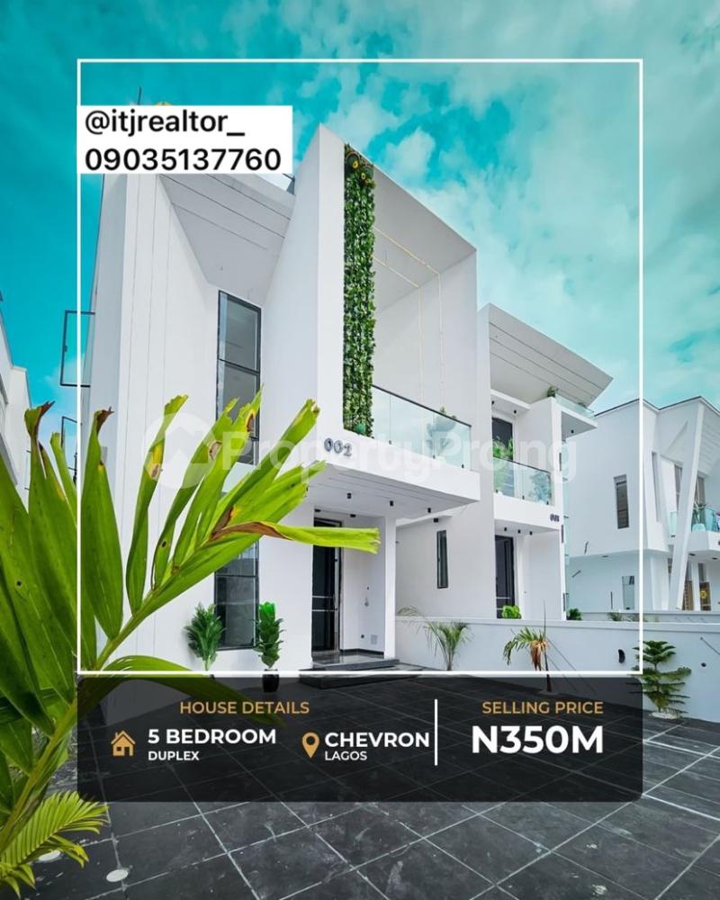 5 bedroom House for sale chevron Lekki Lagos