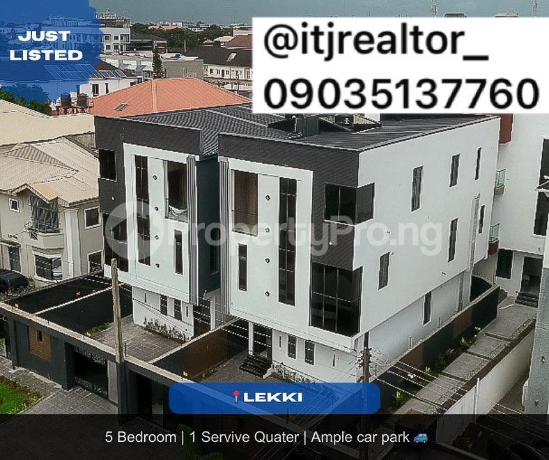 5 bedroom House for sale Lekki Phase 1 Lekki Lagos