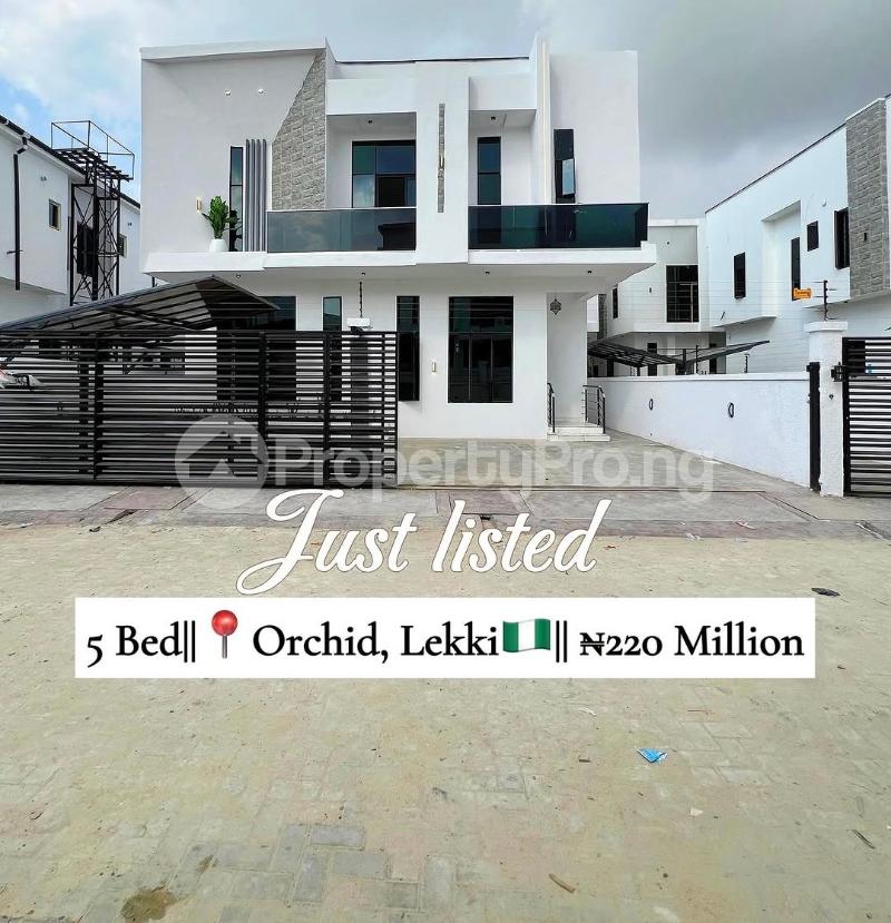 5 bedroom House for sale orchid Lekki Lagos