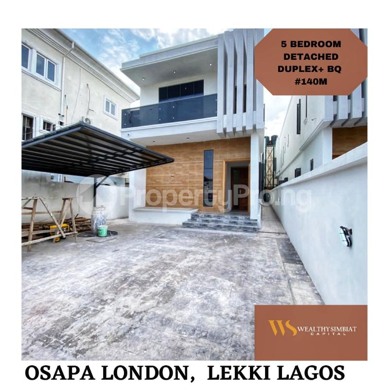 5 bedroom House for sale Osapa london Lekki Lagos