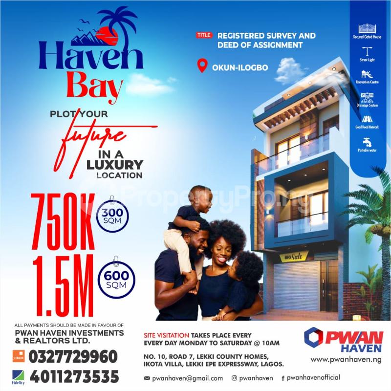 Land in IbejuLekki Lagos Land for sale in ibejulekki Land in