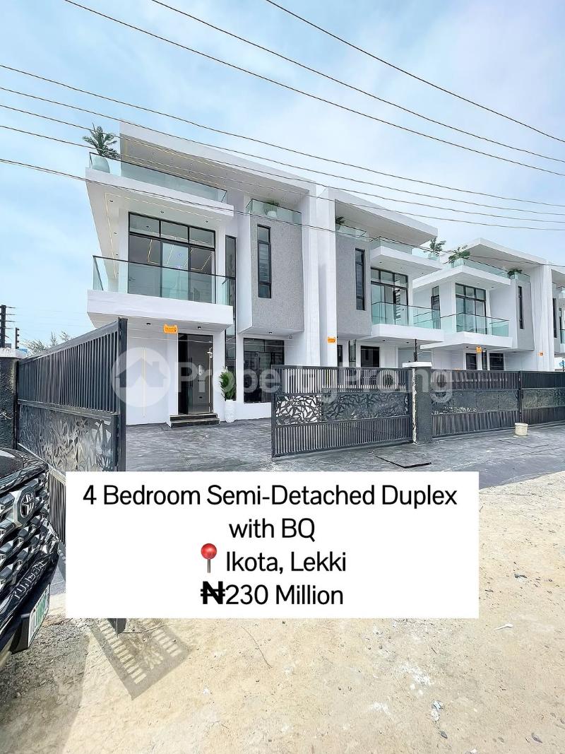 4 bedroom House for sale Ikota Lekki Lagos