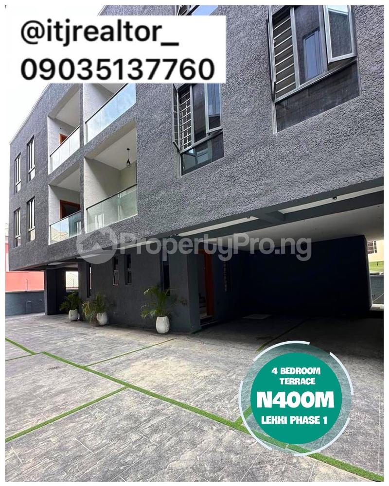 4 bedroom House for sale Lekki Phase 1 Lekki Lagos