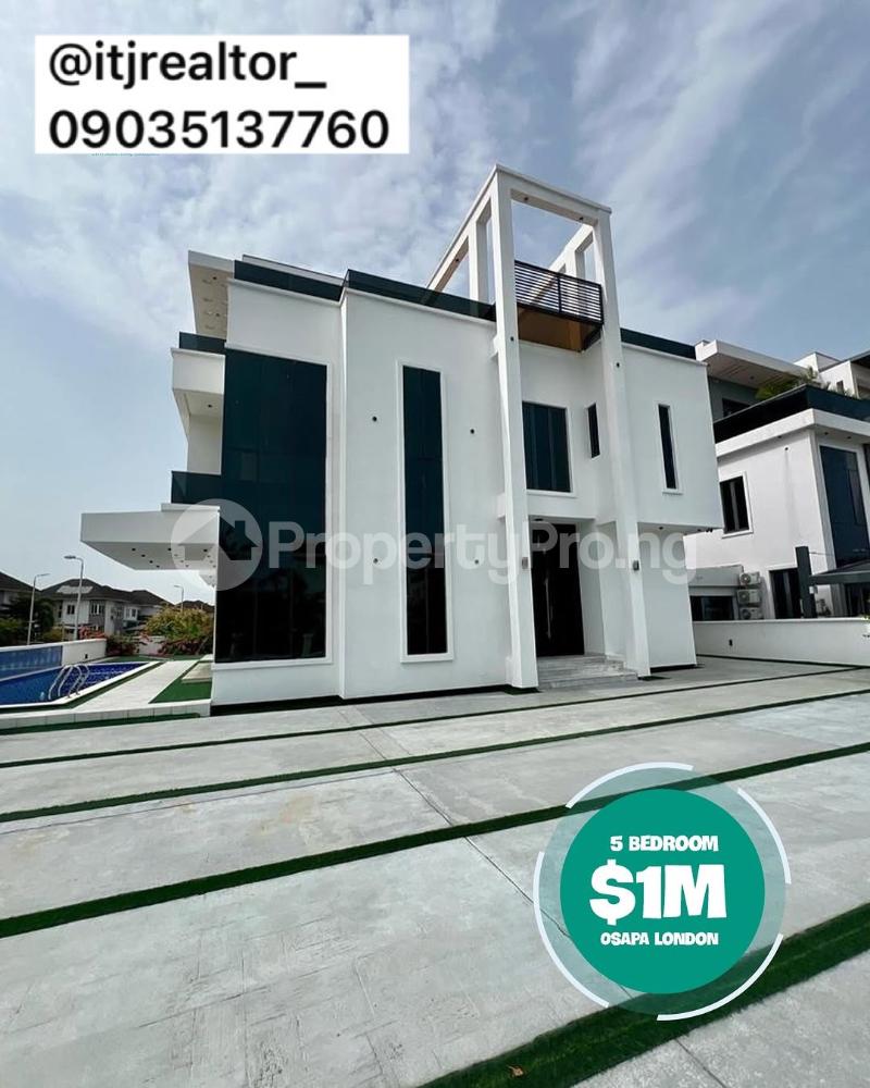 5 bedroom House for sale Osapa london Lekki Lagos